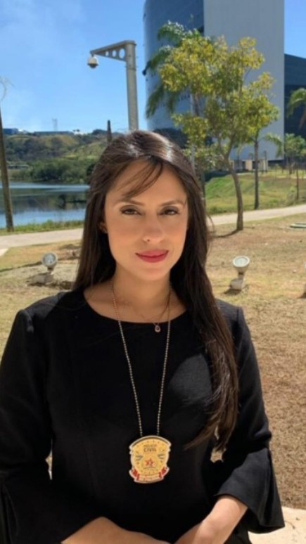 A delegada foi indiciada pela prática de crimes de porte ilegal de arma de fogo, já que a arma utilizada no crime pertencia a ela.