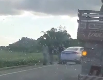 Acidente entre valadares e vale do aço