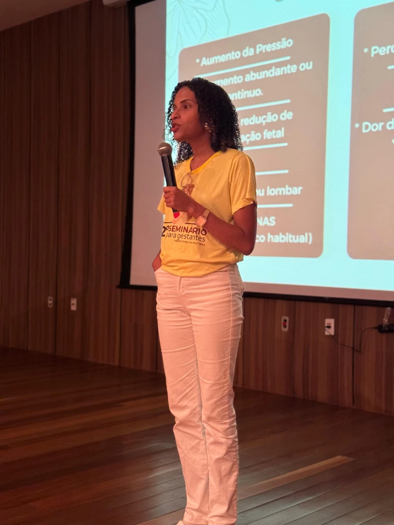 Ipatinga realiza seminário para gestantes com foco em cuidado e bem-estar