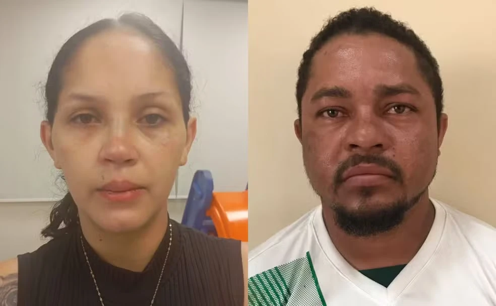 Renata Ferreira dos Santos, 26 anos, e Halisson Conceição dos Santos, 36, são suspeitos de assassinato da filha Melinda Sofia Conceição dos Santos, que tinha menos de 2 meses.