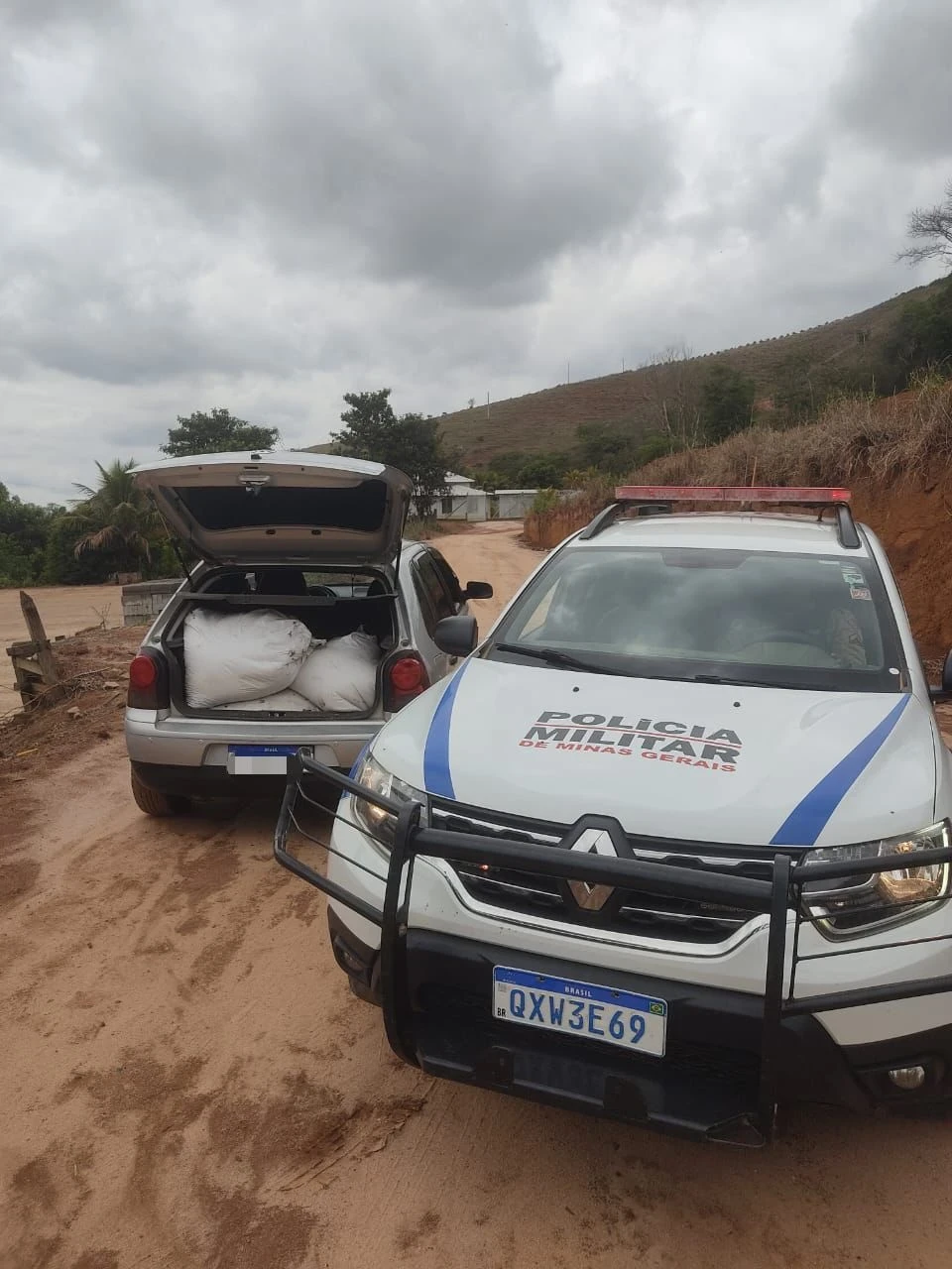 Indivíduo responsável por furto é detido e sacas de café são recuperadas.