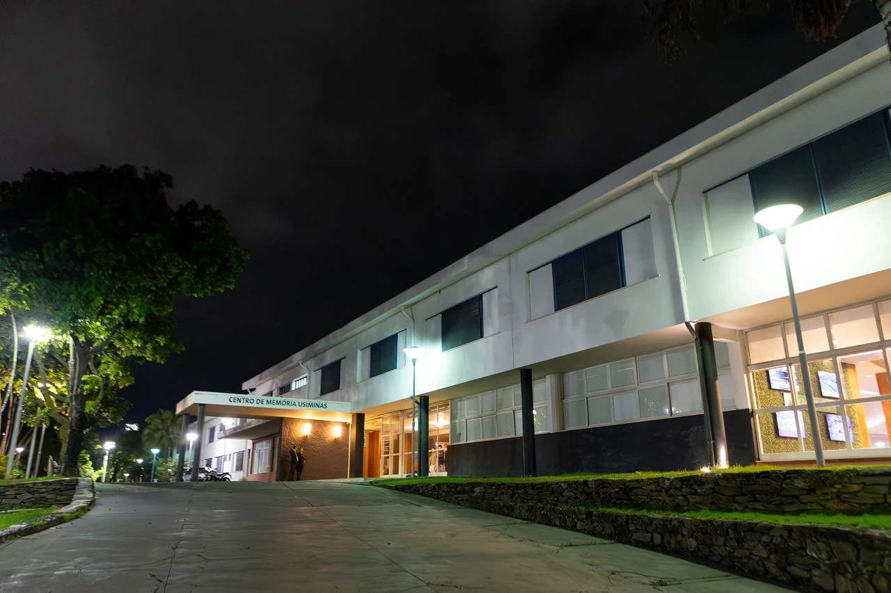 Centro de Memória Usiminas, situado no bairro Castelo, em Ipatinga.