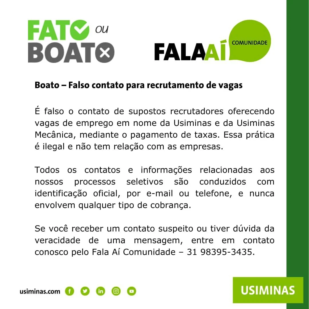 A companhia divulgou um comunicado refutando o rumor.