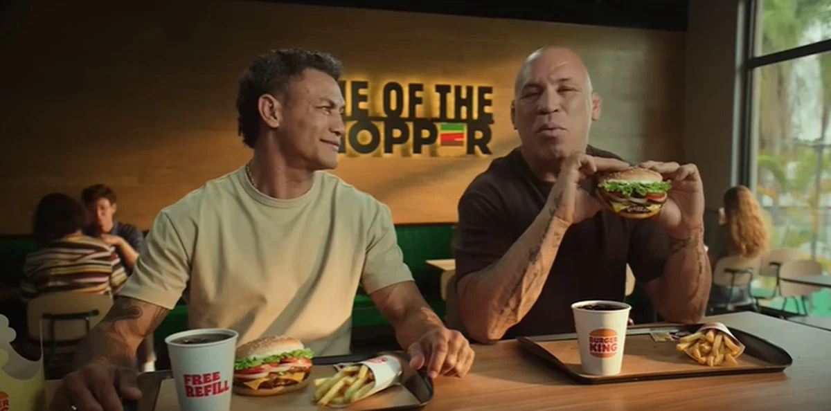 Popó e Wanderlei Silva são os protagonistas de uma campanha após a controvérsia no Spaten Fight Night.