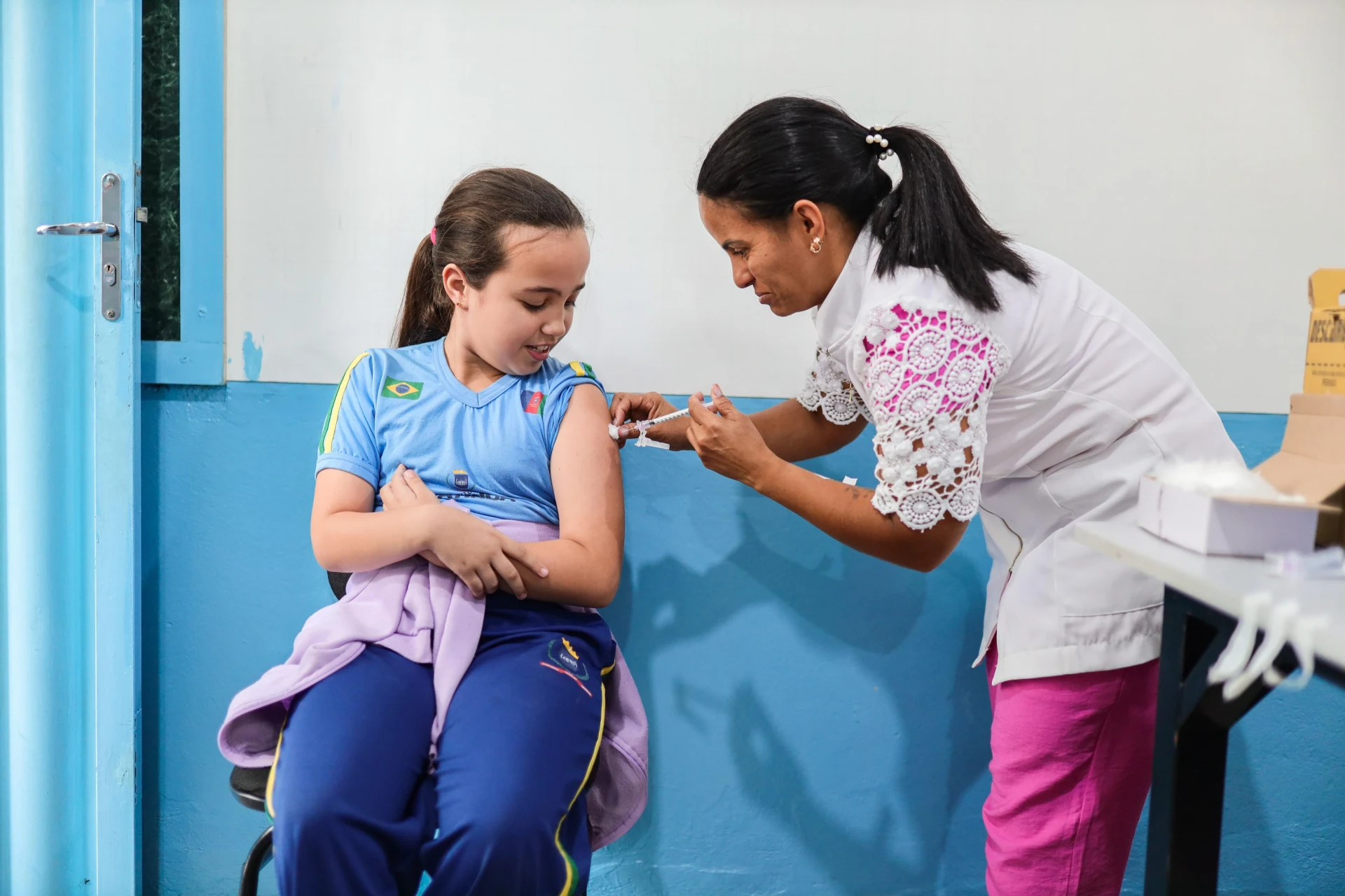 A iniciativa tem como objetivo atualizar as carteiras de vacinação de crianças e adolescentes com até 15 anos.