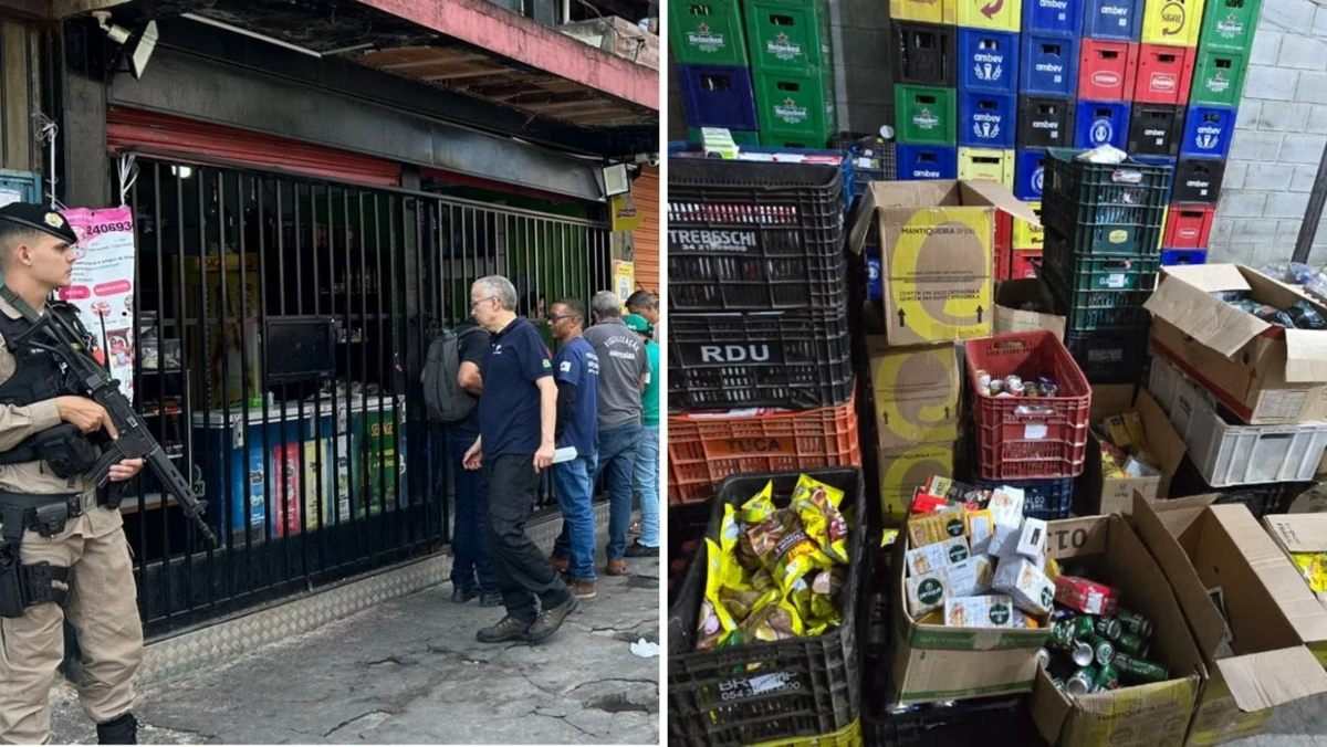Os inspetores constataram que os dados do lote e da validade dos produtos haviam sido adulterados.