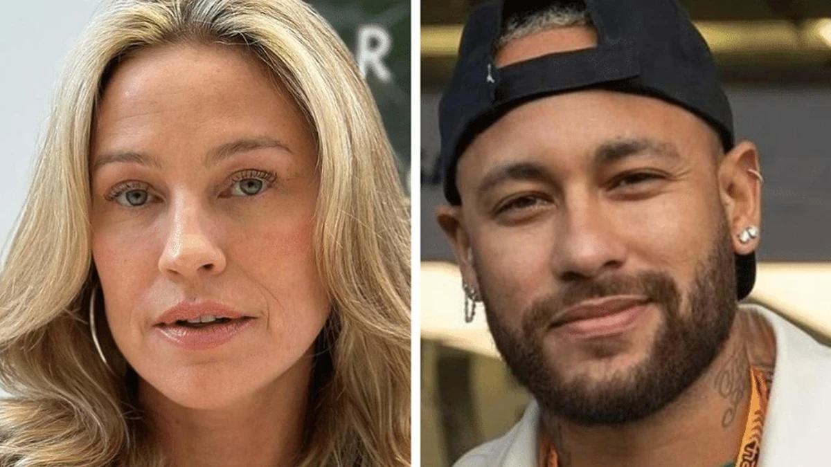 A atriz Luana Piovani e o atleta Neymar.