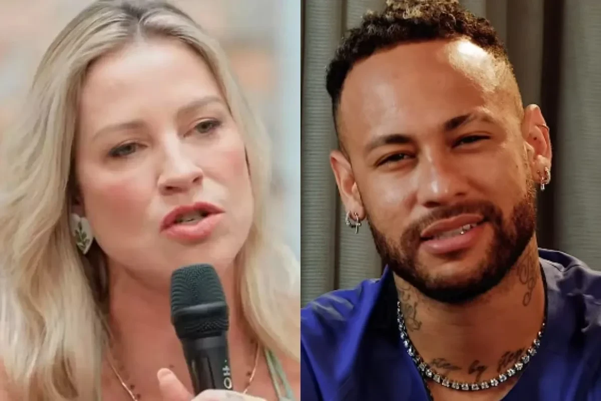 A atriz Luana Piovani e o atleta Neymar trocam palavras ásperas nas redes sociais.