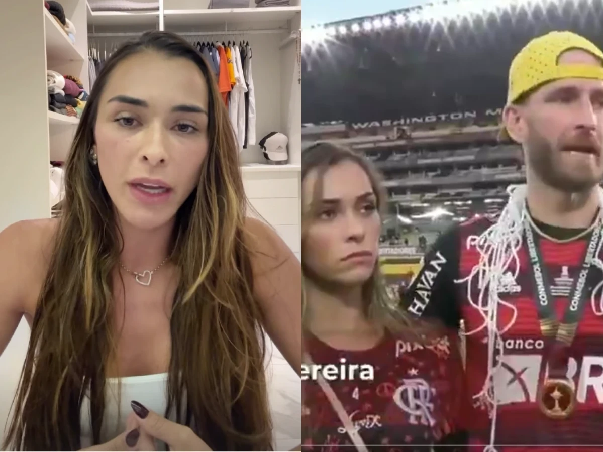 Tainá Militão e Léo Pereira.