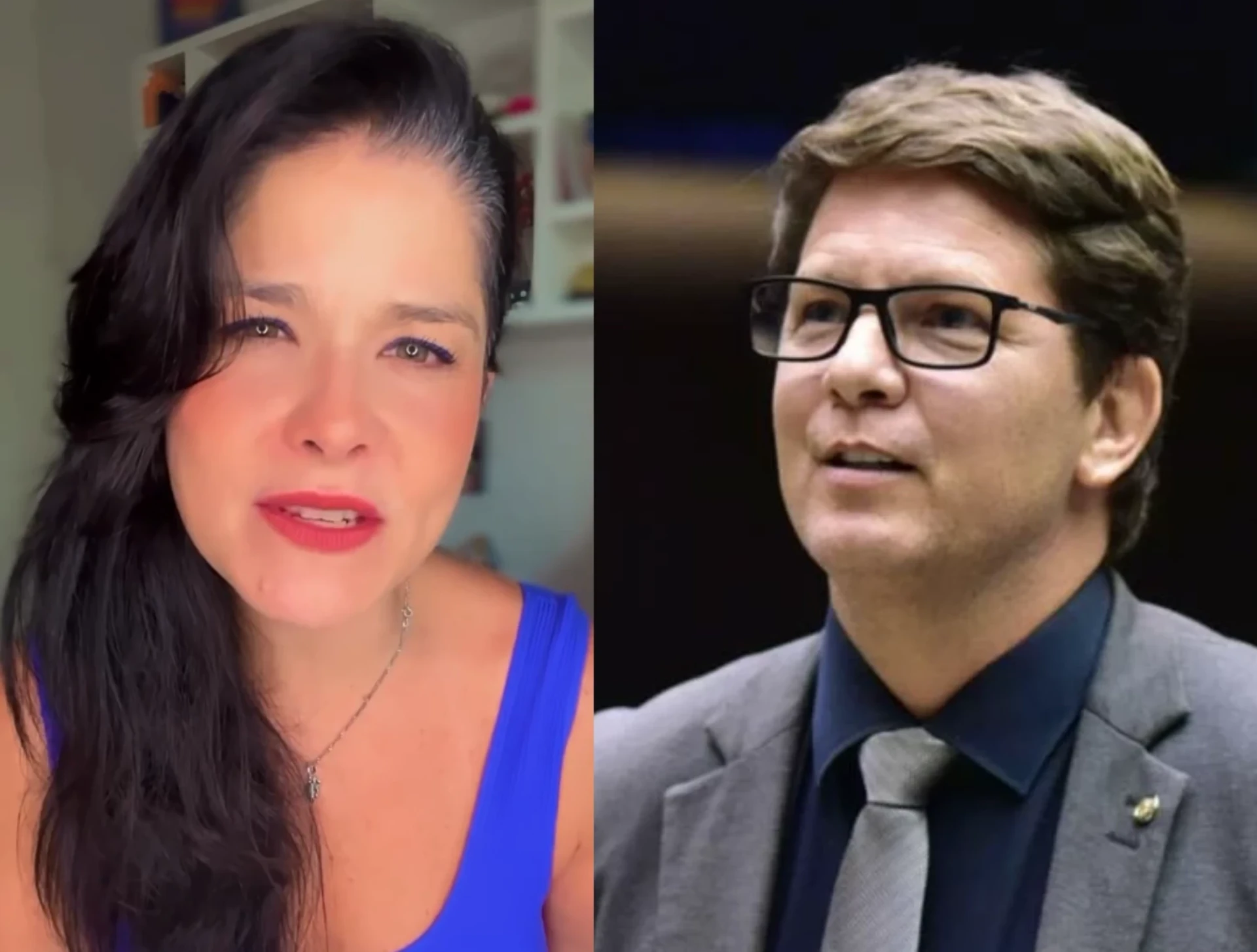 Samara Felippo e Mário Frias