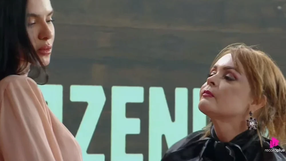 Gaby Spanic agride Tamires durante protesto em A Fazenda 17.
