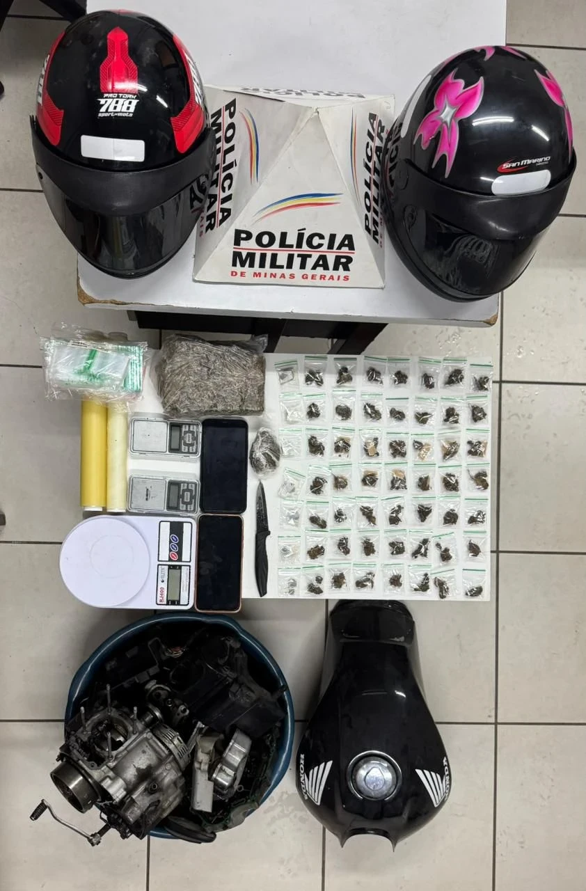 Na Rua Papoula, os policiais tentaram abordar um homem suspeito, que tentou escapar, mas foi contido e preso.
