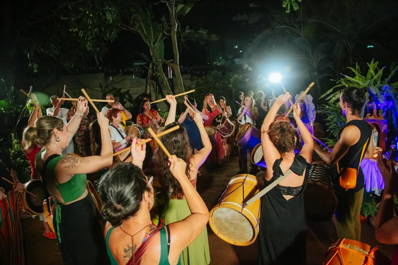 Pesquisas sobre percussão e herança cultural