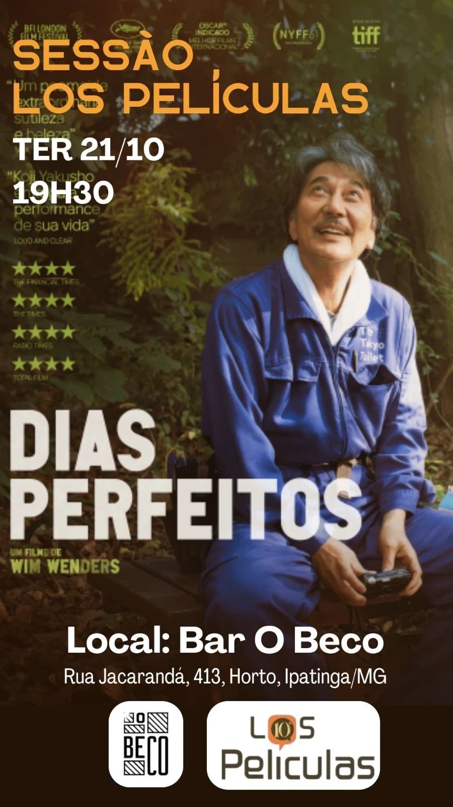 Após a exibição do filme, o Cineclube promove uma conversa sobre a obra.