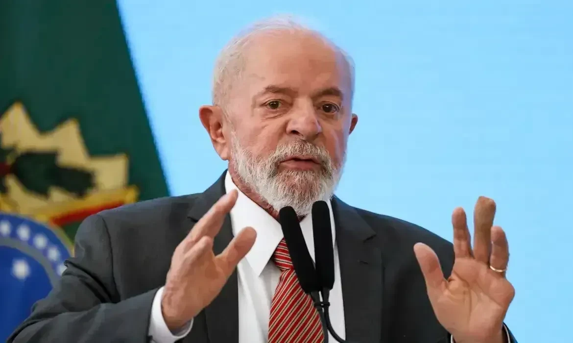 O presidente Luiz Inácio Lula da Silva