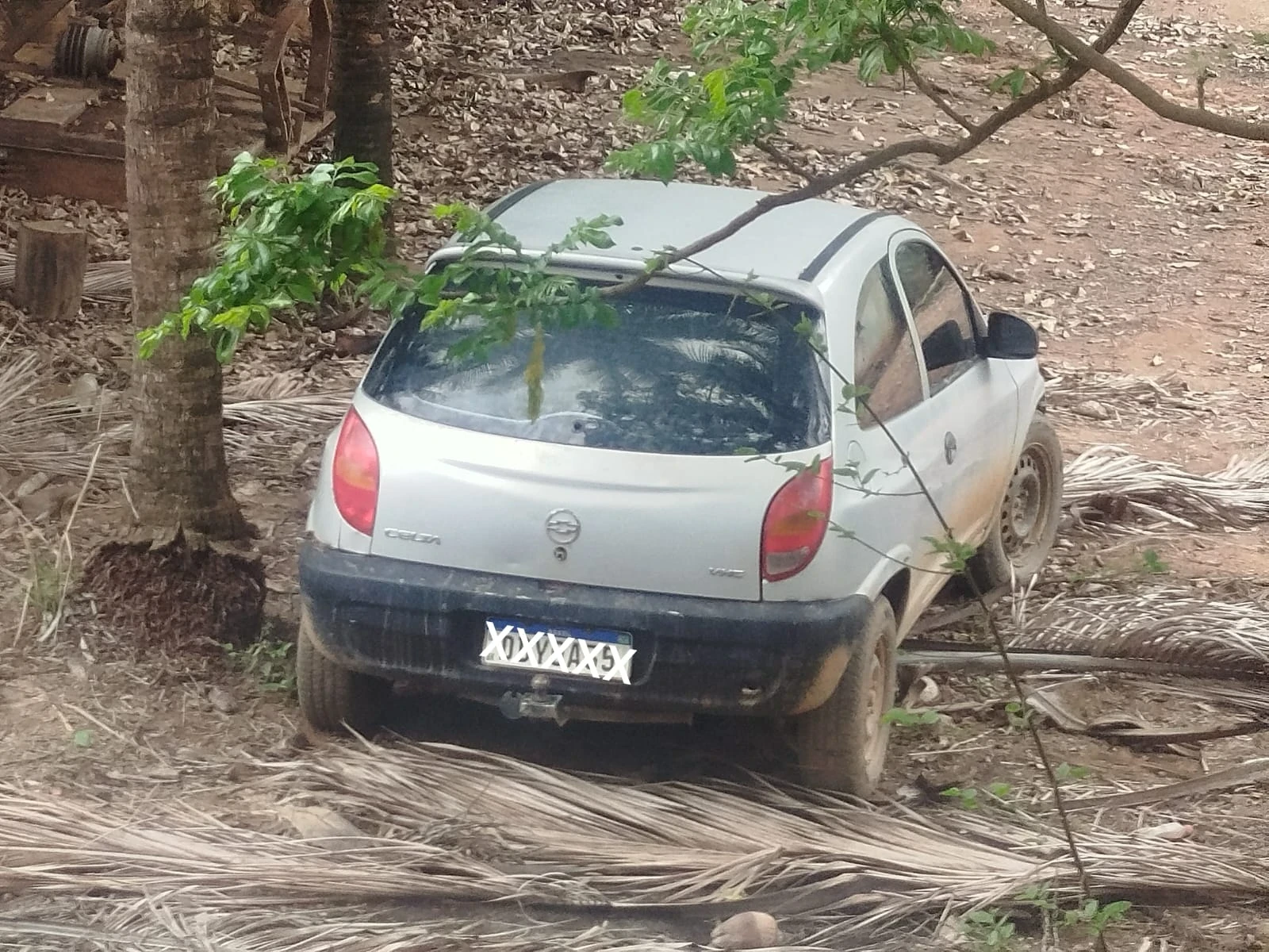 O automóvel foi encontrado.