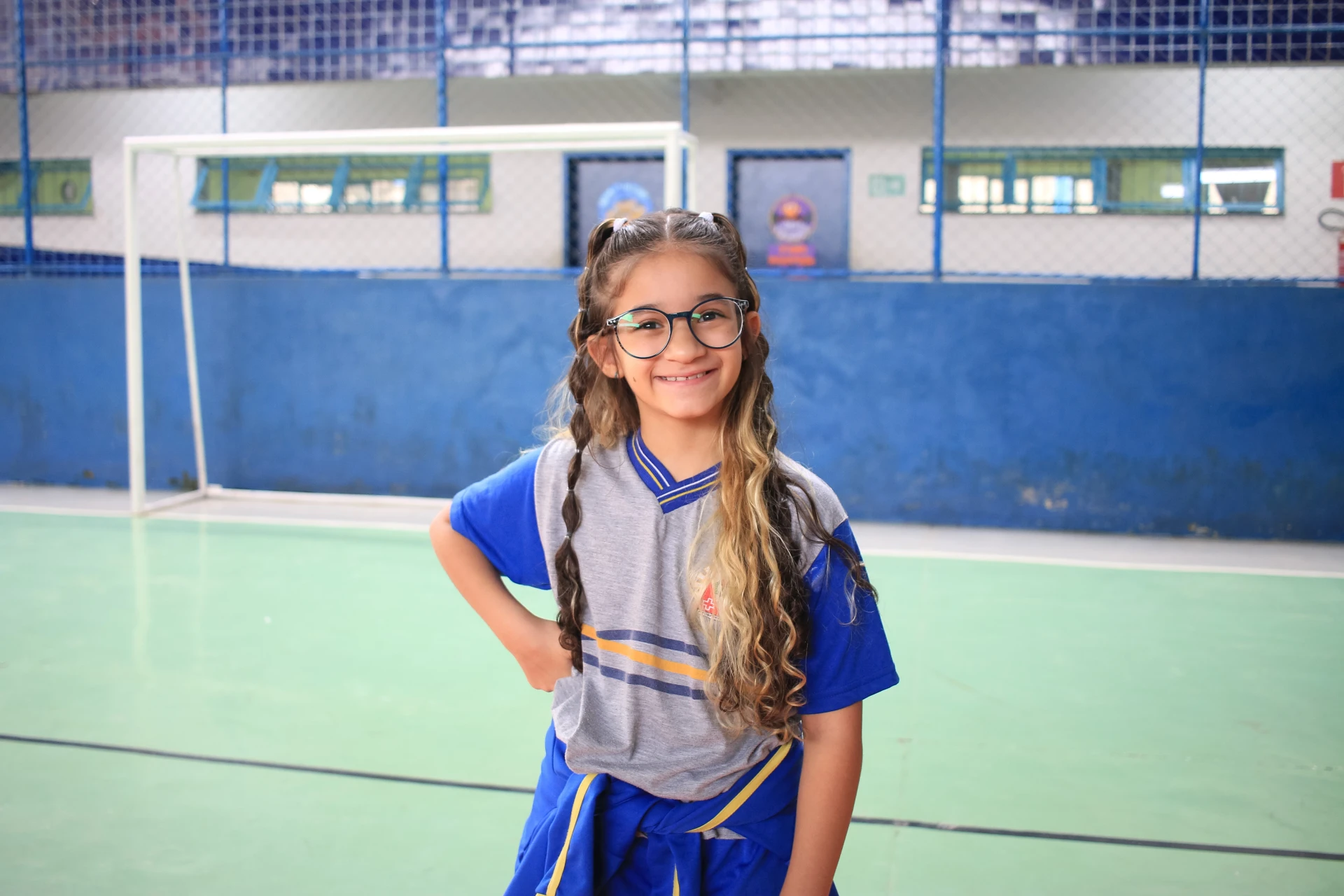 1.078 alunos foram diagnosticados com necessidade de uso de óculos.