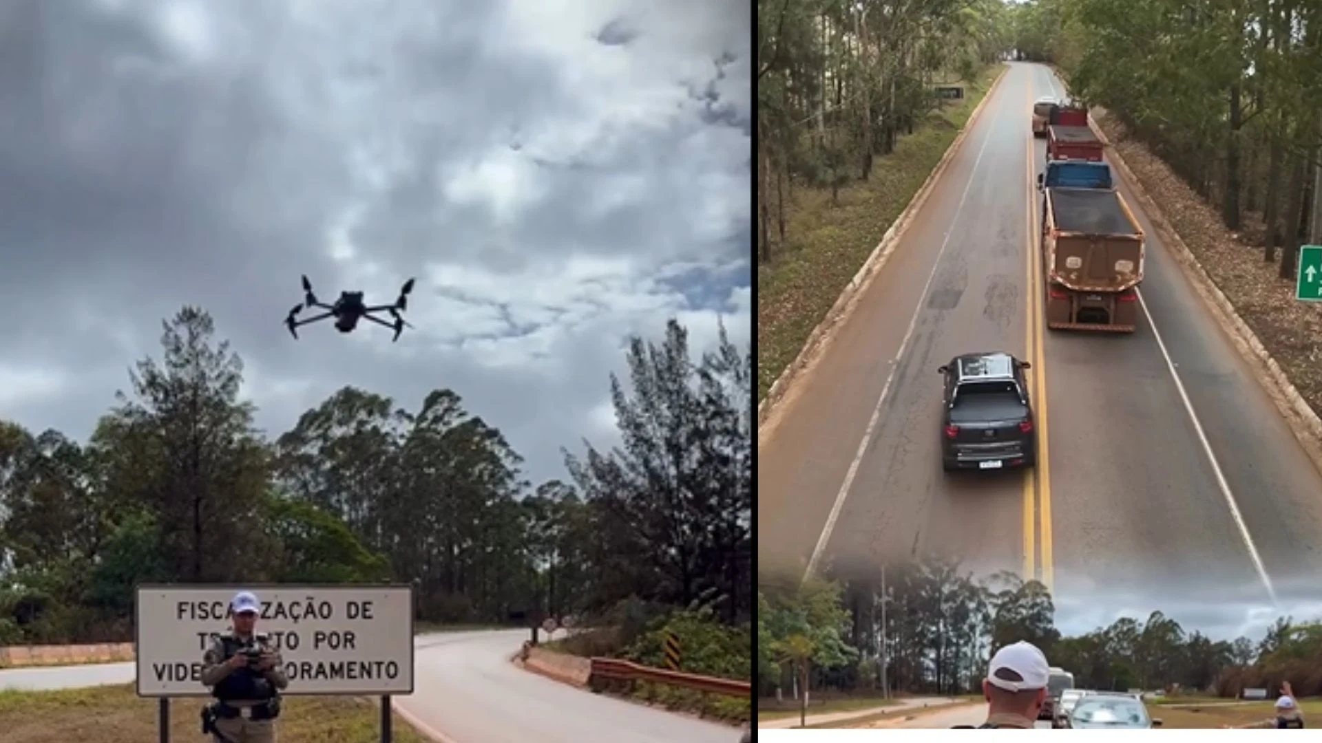 Através do monitoramento aéreo, é viável detectar violações.