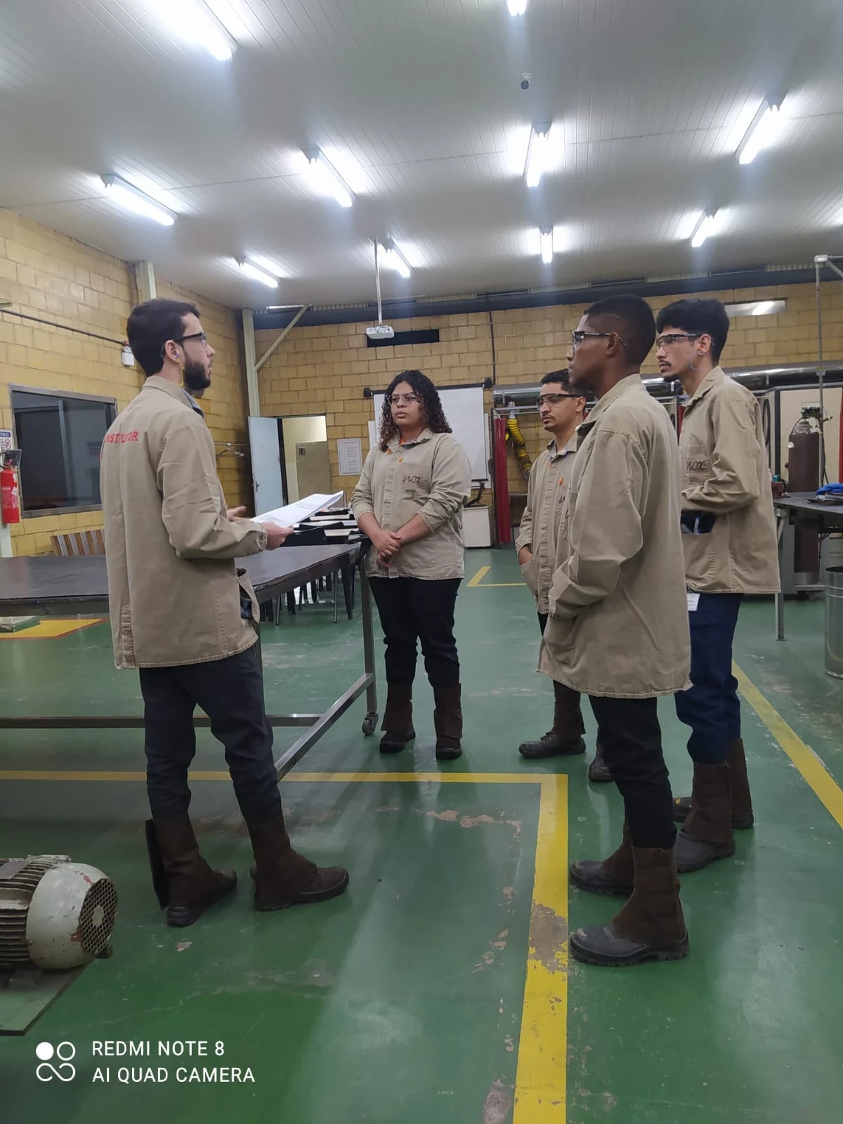 Nova turma do curso de Soldagem TIG.