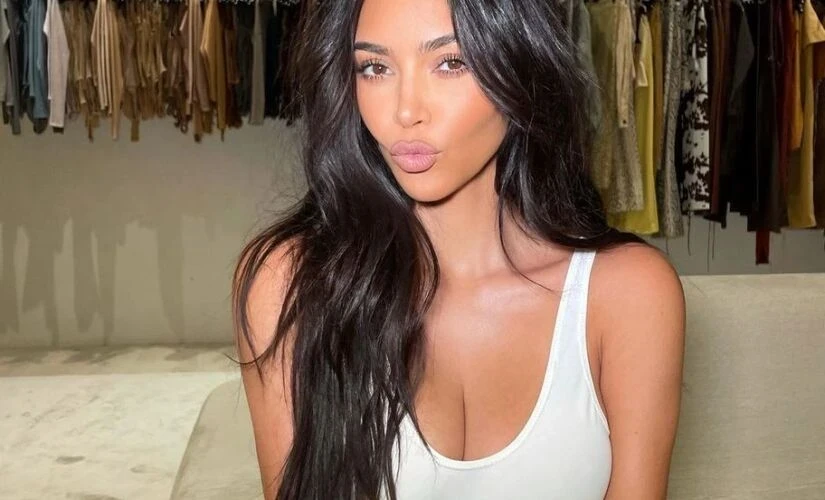 Kim Kardashian.