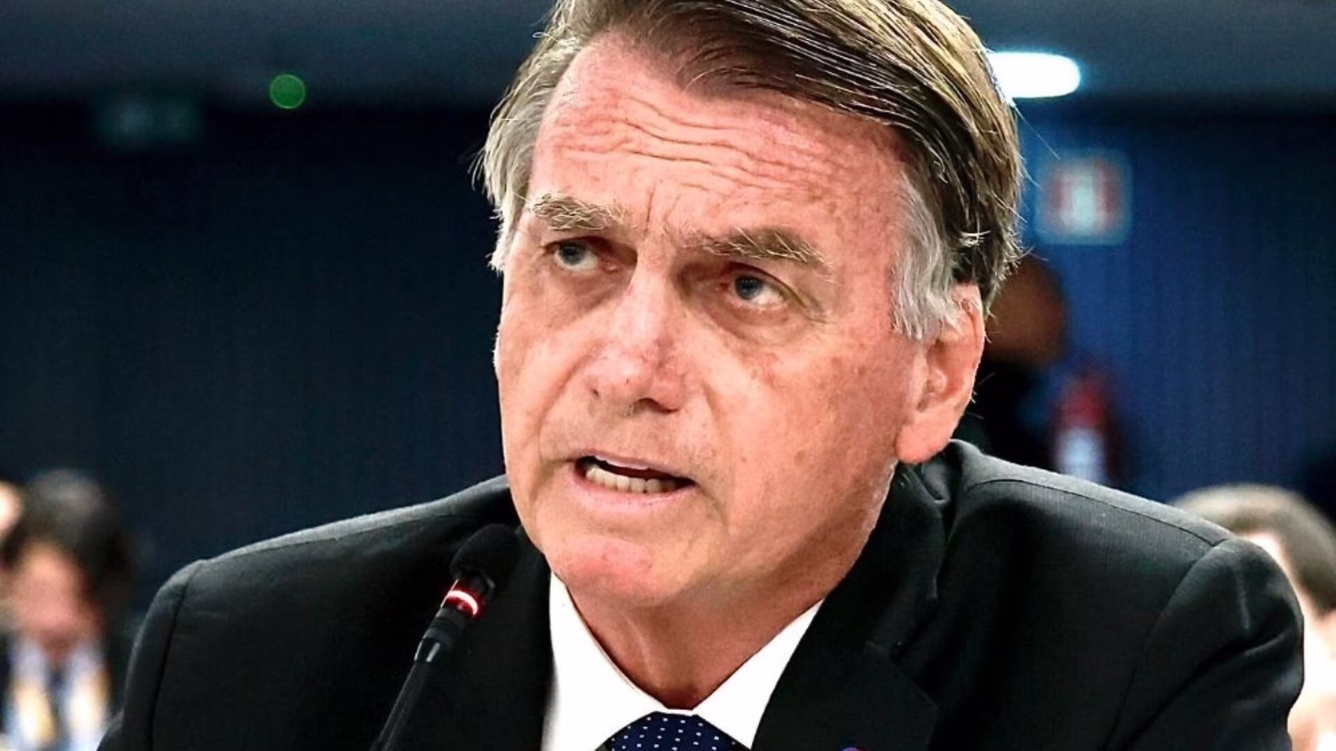 O antigo presidente Jair Bolsonaro
