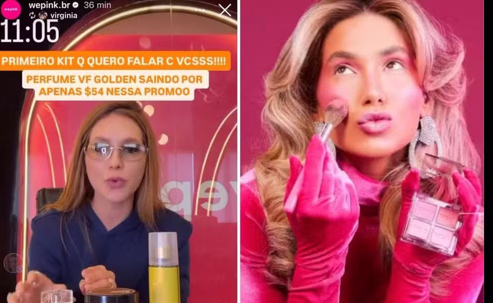 MP-GO afirma que Virginia violou liminar ao anunciar perfume com preço promocional