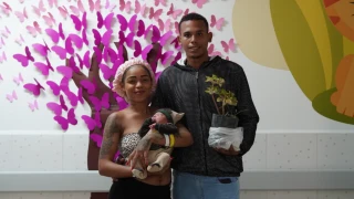 Maternidade de Fabriciano entrega mudas de árvores a recém-nascidos