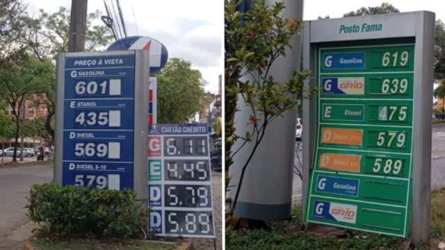 Preço da gasolina cai em Ipatinga após redução da Petrobrás