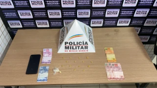 Homem é preso por tráfico de drogas no bairro Esperança, em Caratinga