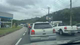 Manutenção na BR-381 causa lentidão em trecho de Ipatinga