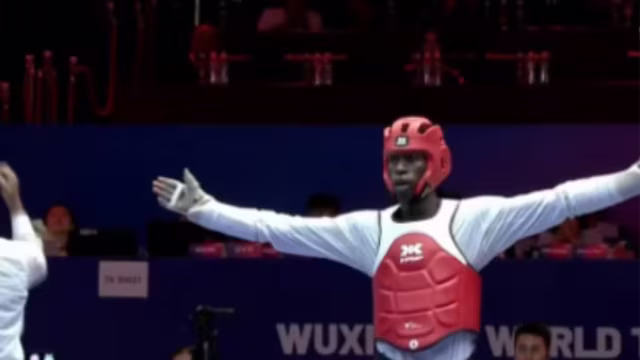 Henrique Marques conquista ouro inédito para o Brasil no Mundial de Taekwondo