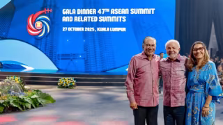 Lula participa de jantar de gala com líderes em Kuala Lumpur