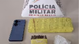 Três suspeitos de tráfico são presos com drogas em João Monlevade