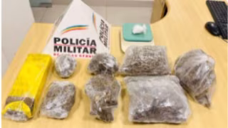 Jovem é preso com drogas após ameaças a moradores em Ipatinga
