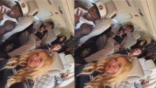 Virginia Fonseca e Vinicius Jr. aparecem juntos em foto inédita durante voo para Madri