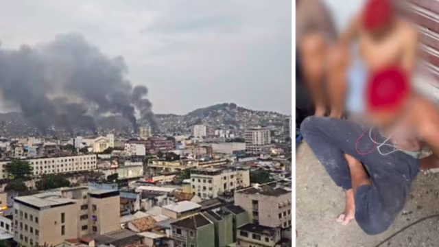 Cenário de guerra no Rio: megaoperação contra o CV tem pelo menos 64 mortos e 100 presos