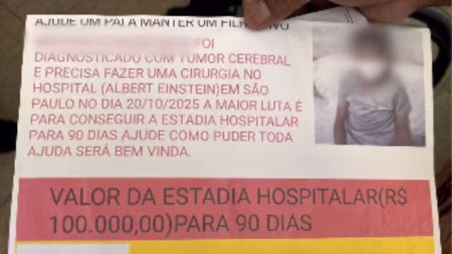 Pai inventa tumor no filho e aplica golpe em igrejas de MG