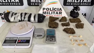 Adolescente foge e deixa drogas e bicicleta motorizada em Santana do Paraíso