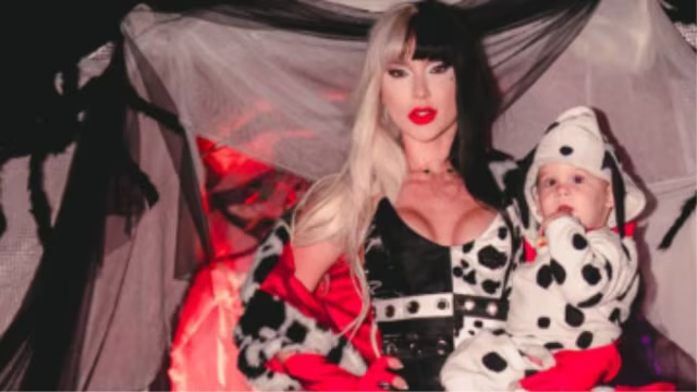 Virginia celebra Halloween com os filhos e Vini Jr. em Madri