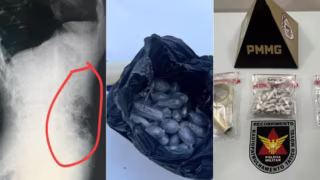 Sete detidos perto de presídio com droga engolida em Governador Valadares