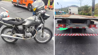 Morre mulher que colidiu moto com caminhão na BR-381, em Ipatinga