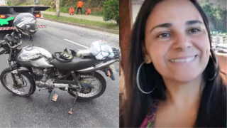 Identificada mulher que morreu após colidir moto com caminhão na BR-381 em Ipatinga