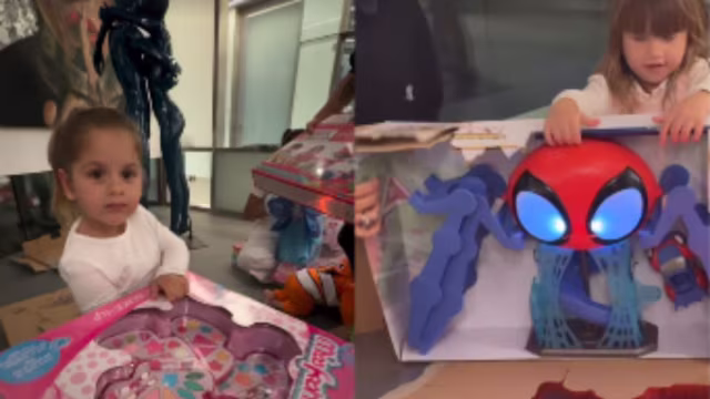 Vini Jr. surpreende filhos de Virginia com presentes após oficializar namoro