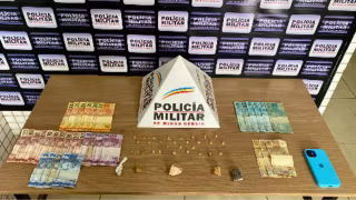 Jovem de 19 anos é preso por tráfico de drogas em Caratinga