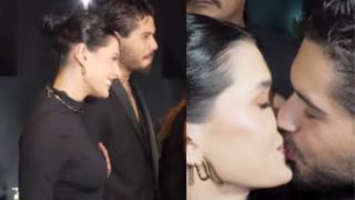 Zé Felipe e Ana Castela aparecem em clima de romance durante festa de Marrone