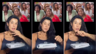 Influenciadora critica visita de ministras e deputados ao Alemão após operação policial