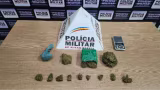 Polícia Militar apreende grande quantidade de drogas  em Caratinga