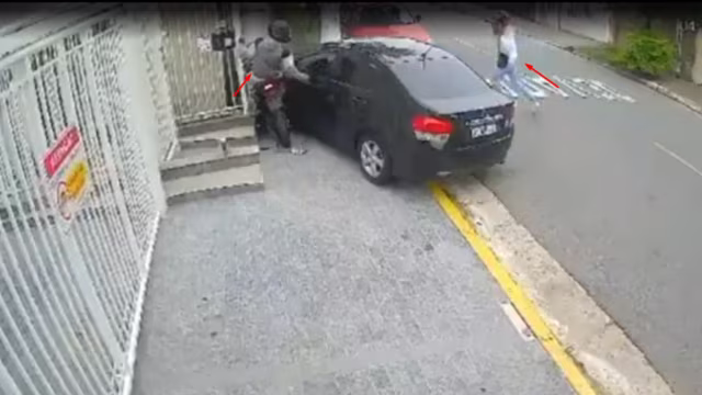 Motorista reage e impede assalto ao jogar carro contra suspeitos em São Paulo