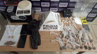 Polícia prende duas mulheres suspeitas de tráfico de drogas  em Pingo D’Água