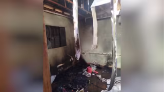 Ex-companheiro agride mulher e incendeia casa em Cerqueira César